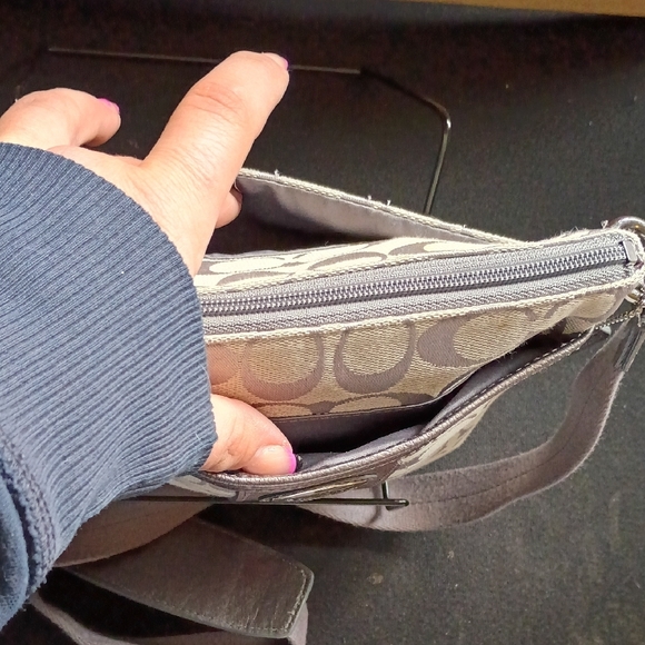 Coach Metallic Sutton Signature Crossbody - Picture 3 of 15